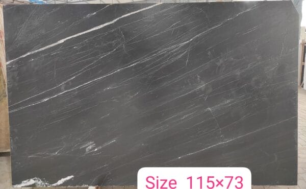 Marine Black Leather (20MM)